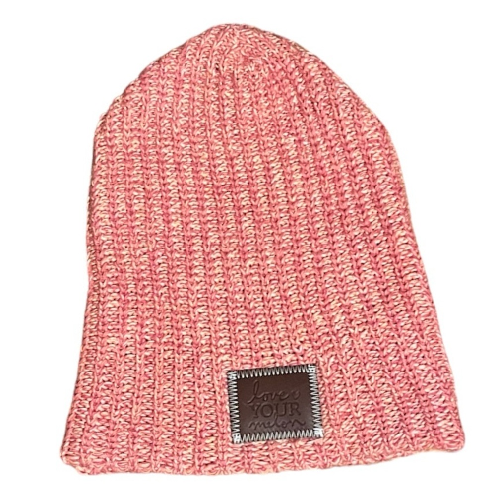 Love Your Melon Pink Beanie OS